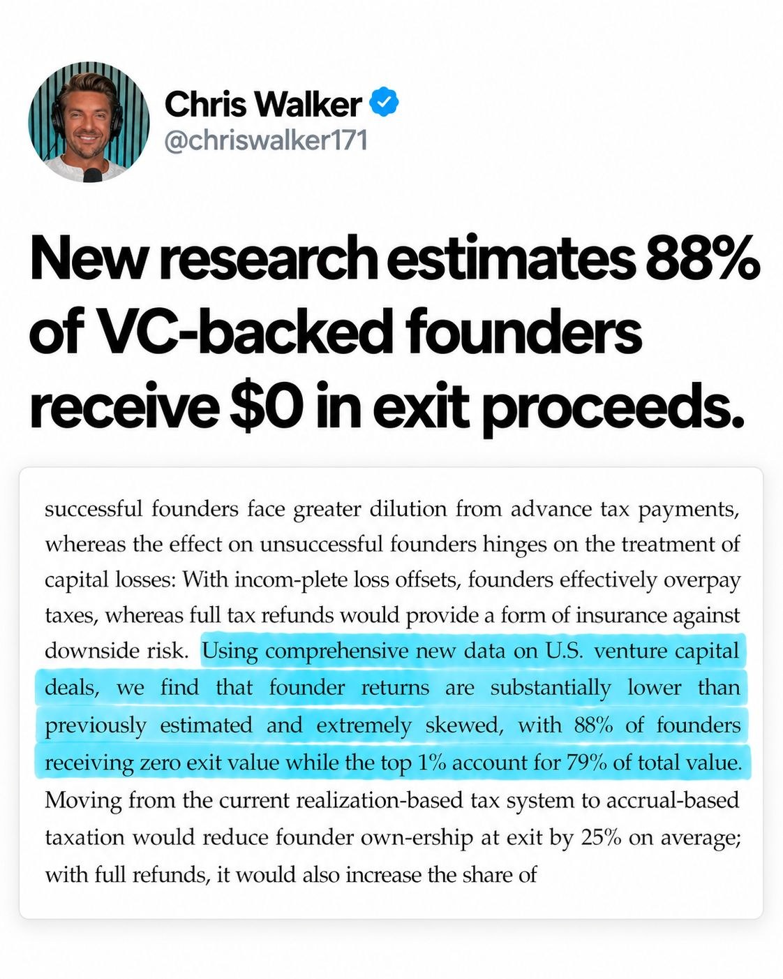 Graphic from Chris Walker’s post